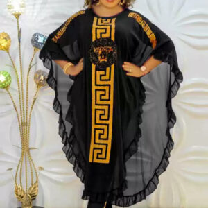 3Piece Mid- Length Abaya Robe Women Suit Bottoming Shirt Top Dress. Plus Size.