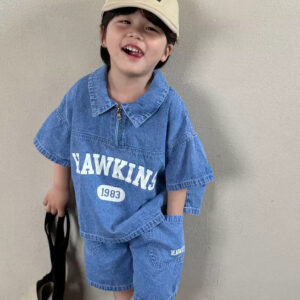 Hawkins Shirt & Shorts For KIds.